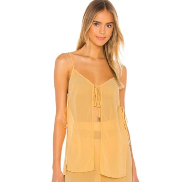 Lovers and Friends Domenica Top in Cantaloupe NWT Size Small - Picture 1 of 3